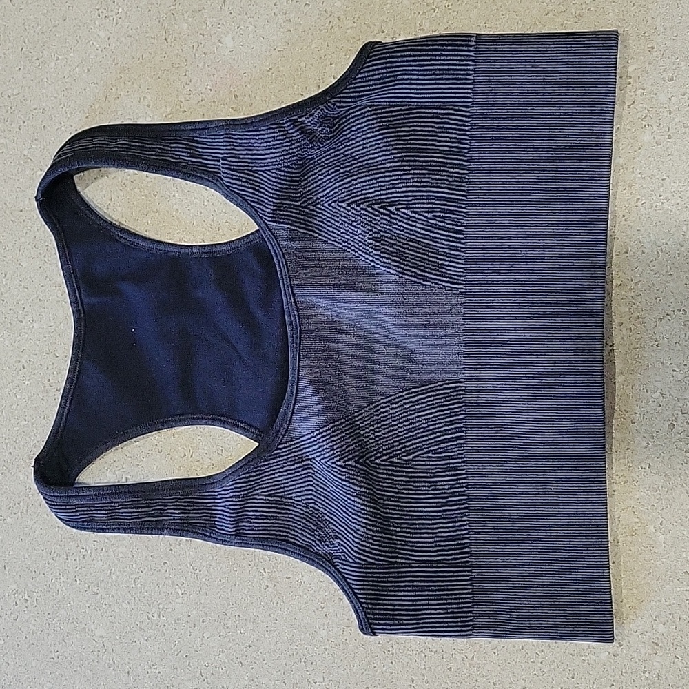 Soul by SoulCycle Grey Seamless Sports Bra M